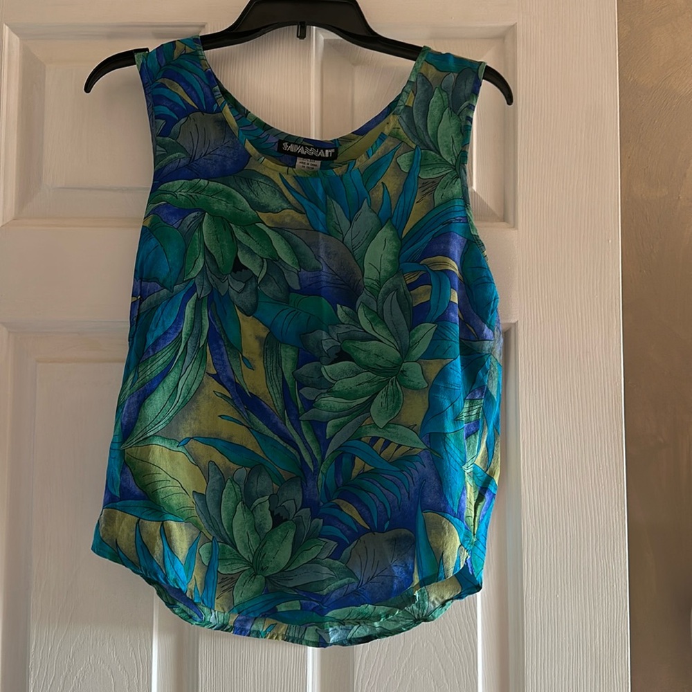 Savannah Silk tank top